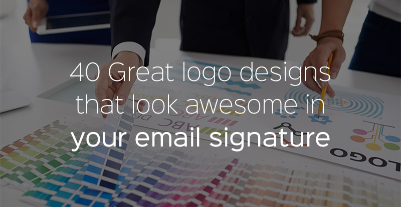 40 great logo designs for your email signature
