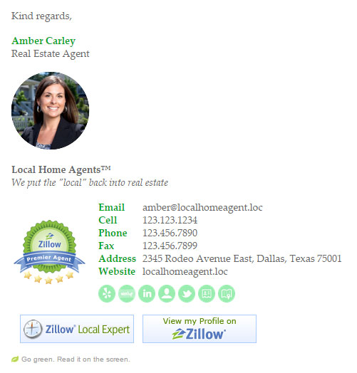 bizedge-real-estate-email-signature-template
