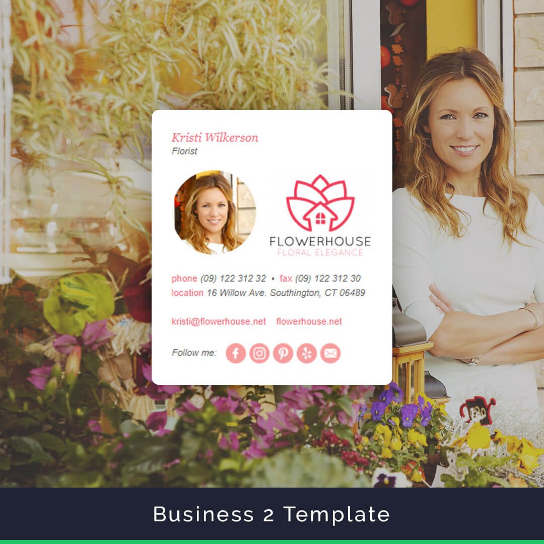 The Business Email Signature Template