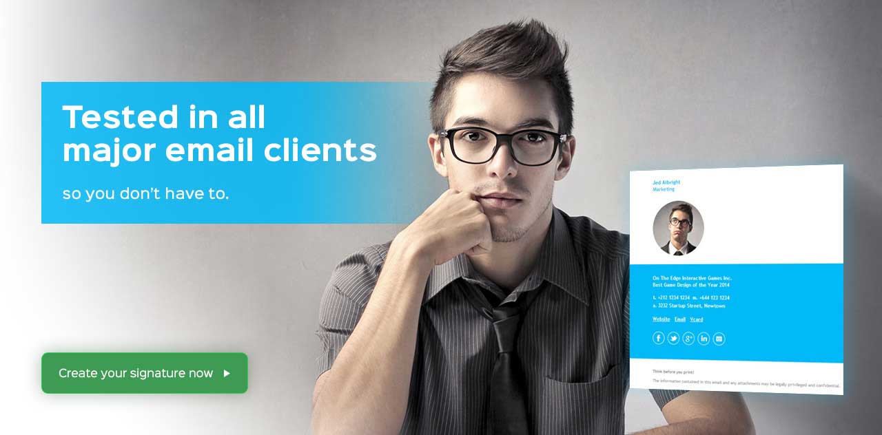 tested all major email clients