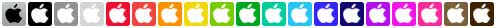 itunes store social icons full set