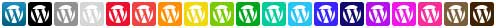wordpress social icons full set