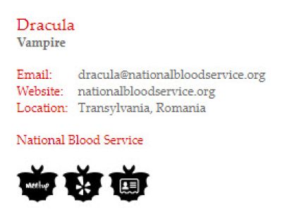 Dracula - Formal Template