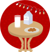 Milk Biscuits Christmas Icon 2014