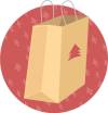 Paper Bag Christmas Icon 2014