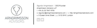 Arngrimsson Advisors - Professional Template