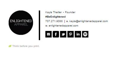 Enlightened Apparel - Professional Template