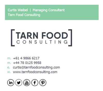 Tarn Food Consulting - Color Bar Vertical Template