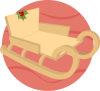 Sleigh Christmas Icon 2014